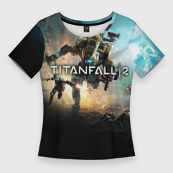 Женская футболка 3D Slim Titanfall