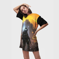 Платье-футболка 3D Titanfall - фото 2