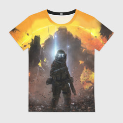 Женская футболка 3D Titanfall
