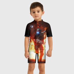 Детский купальный костюм 3D Titanfall fighter runs - фото 2