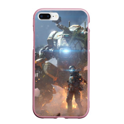 Чехол для iPhone 7Plus/8 Plus матовый Titanfall