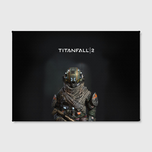 Холст прямоугольный Titanfall, цвет 3D печать - фото 2