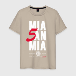 Мужская футболка хлопок Bayern Munchen - Mia San Mia