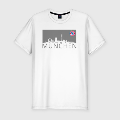 Мужская футболка премиум Bayern Munchen - Munchen City grey (2018) Фото 01 Мужская футболка премиум Bayern Munchen - Munchen City grey (2018) Фото 01