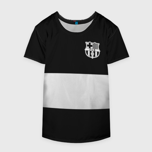 Накидка на куртку 3D FC Barcelona Black Collection, цвет 3D печать - фото 4