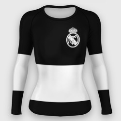 Женский рашгард 3D Real Madrid Black Collection