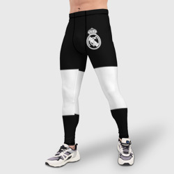 Мужские тайтсы 3D Real Madrid Black Collection - фото 2