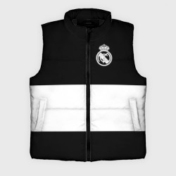 Мужской жилет утепленный 3D Real Madrid Black Collection