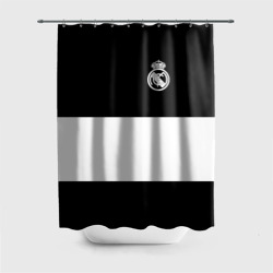 Штора 3D для ванной Real Madrid Black Collection