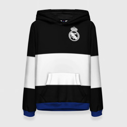 Женская толстовка 3D Real Madrid Black Collection