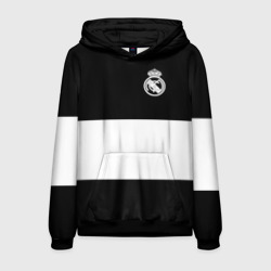 Мужская толстовка 3D Real Madrid Black Collection