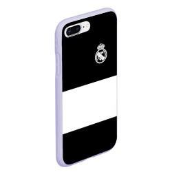 Чехол для iPhone 7Plus/8 Plus матовый Real Madrid Black Collection - фото 2