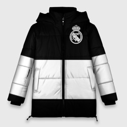 Женская зимняя куртка Oversize Real Madrid Black Collection