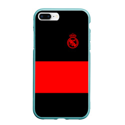 Чехол для iPhone 7Plus/8 Plus матовый Реал Мадрид Real Madrid