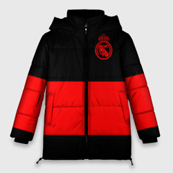 Женская зимняя куртка Oversize Реал Мадрид Real Madrid