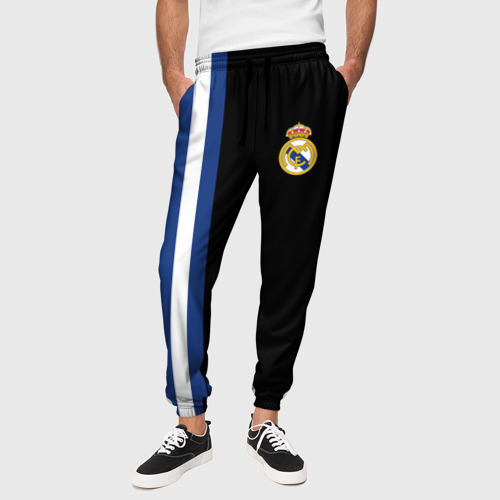 Мужские брюки 3D Real Madrid Line Collection, цвет 3D печать - фото 4