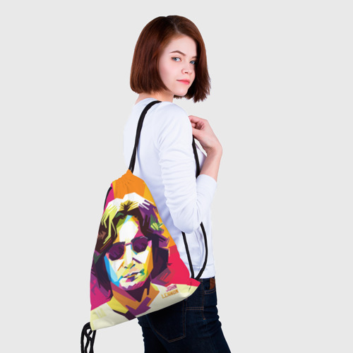 Рюкзак-мешок 3D Джон Леннон 7 - фото 5