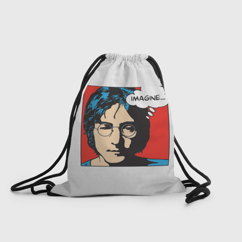 Рюкзак-мешок 3D Джон Леннон 8