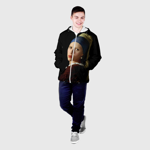 Мужская куртка 3D Scarlett Johansson, цвет 3D печать - фото 3