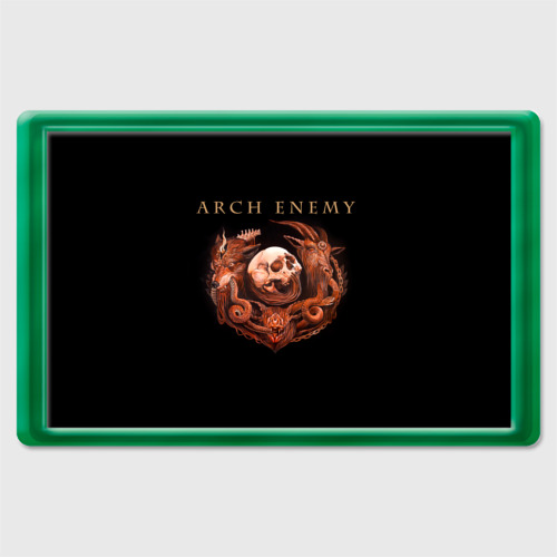 Магнит 45*70 Arch Enemy, цвет зеленый