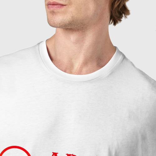 Мужская футболка хлопок Arch Enemy, цвет белый - фото 6