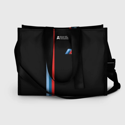 Сумка-шоппер 3D BMW black collection БМВ