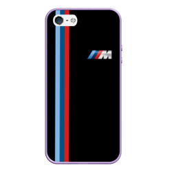 Чехол для iPhone 5/5S матовый BMW black collection БМВ