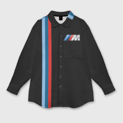 Мужская рубашка oversize 3D BMW black collection БМВ