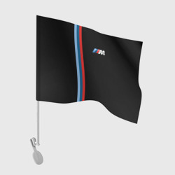 Флаг для автомобиля BMW black collection БМВ