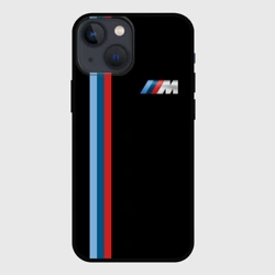 Чехол для iPhone 13 mini BMW black collection БМВ