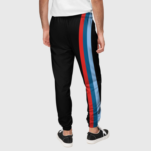 Мужские брюки 3D BMW black collection БМВ, цвет 3D печать - фото 5