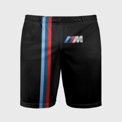Мужские шорты спортивные BMW black collection БМВ