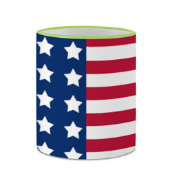 Кружка с полной запечаткой USA flag американский флаг - фото 2