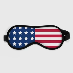 Маска для сна 3D USA flag американский флаг