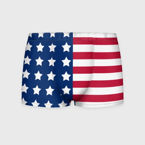 Мужские трусы 3D USA flag американский флаг