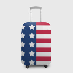 Чехол для чемодана 3D USA flag американский флаг