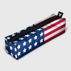 Пенал школьный 3D USA flag американский флаг