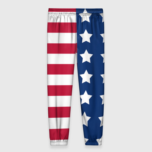 Женские брюки 3D USA flag американский флаг, цвет 3D печать - фото 2