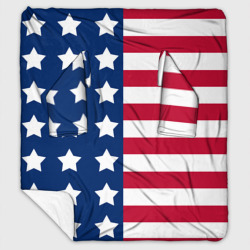 Плед с рукавами USA FLAG \ АМЕРИКАНСКИЙ ФЛАГ