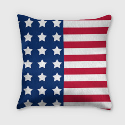 Подушка 3D USA flag американский флаг