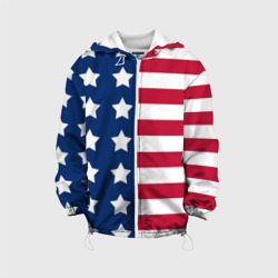 Детская куртка 3D USA flag американский флаг