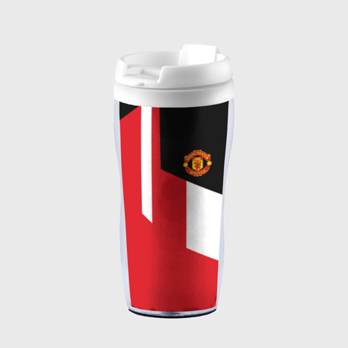 Термокружка-непроливайка Manchester United 2018 New, цвет белый