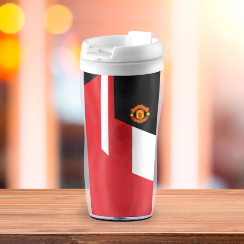 Термокружка-непроливайка Manchester United 2018 New, цвет белый - фото 3