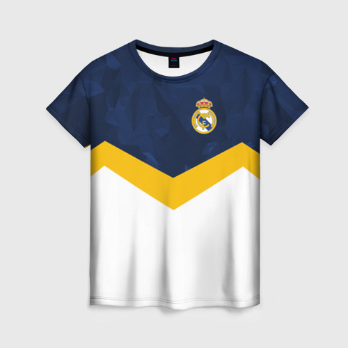 Женская футболка 3D Реал Мадрид Real Madrid sport, цвет 3D печать