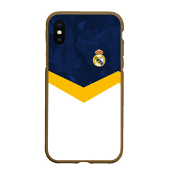Чехол для iPhone XS Max матовый Реал Мадрид Real Madrid sport