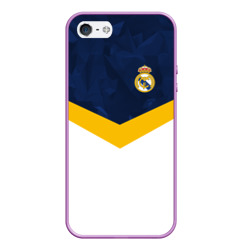 Чехол для iPhone 5/5S матовый Реал Мадрид Real Madrid sport