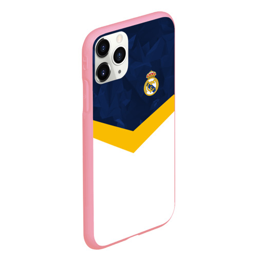 Чехол для iPhone 11 Pro Max матовый Реал Мадрид Real Madrid sport, цвет баблгам - фото 3