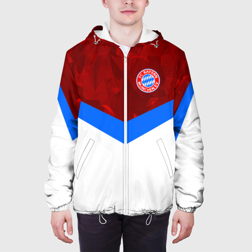 Мужская куртка 3D ФК Бавария 2018, цвет 3D печать - фото 4