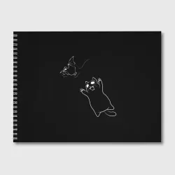Альбом для рисования Cat Monster