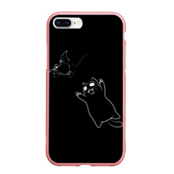 Чехол для iPhone 7Plus/8 Plus матовый Cat Monster